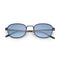 Hello / Matte Black & Blue Gradient Lens